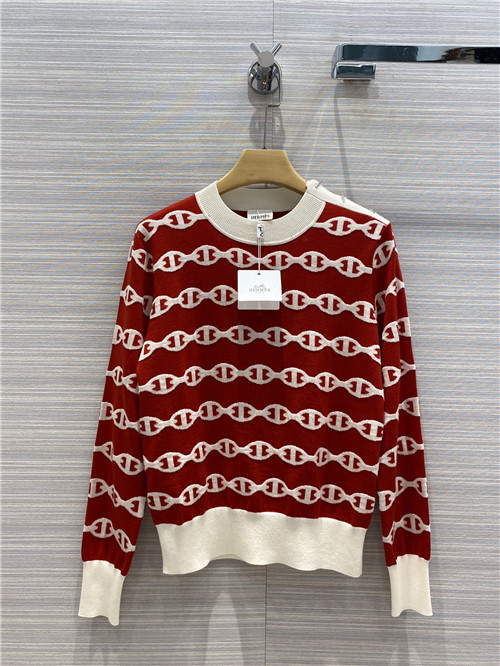 hermes wool sweater