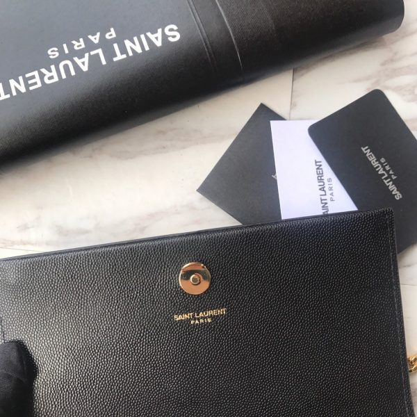 ysl caviar leather chain bag - Image 3