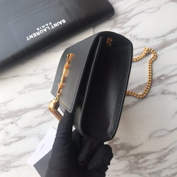 ysl caviar leather chain bag - Image 4