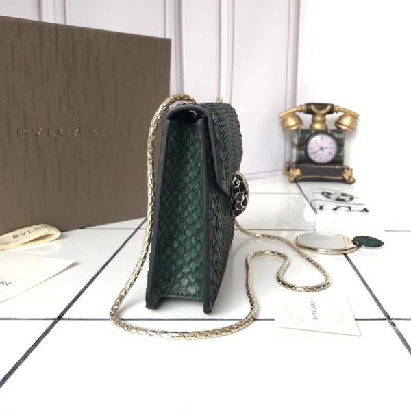 bvlgari python bag green - Image 4