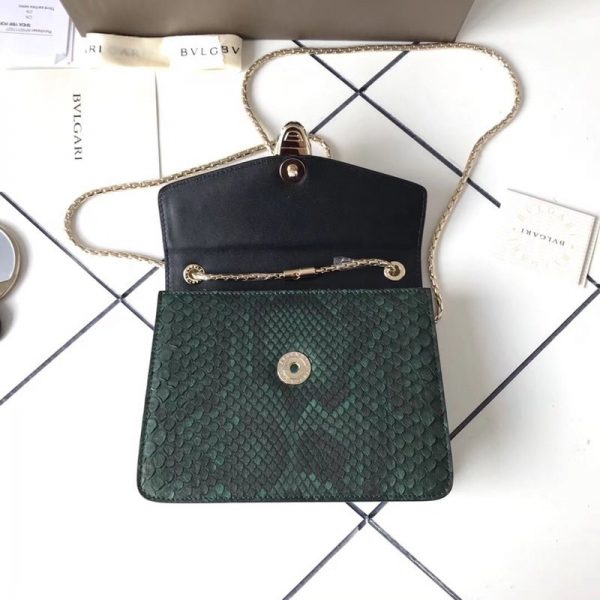 bvlgari python bag green - Image 3