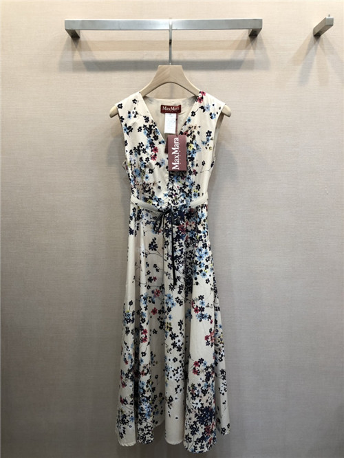 maxmara sleeveless dress
