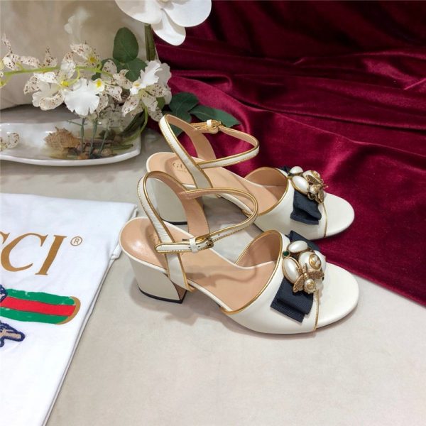 gucci Block heel sandals replica shoes - Image 3