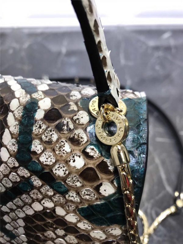 BVLGARI snakeskin bag - Image 4