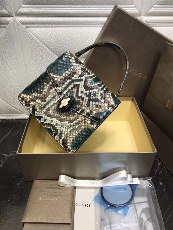 BVLGARI snakeskin bag - Image 3