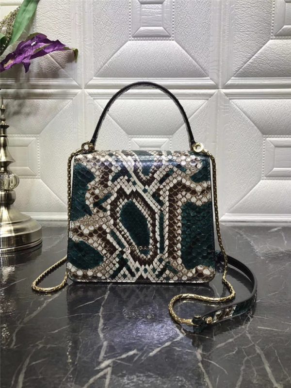 BVLGARI snakeskin bag - Image 6