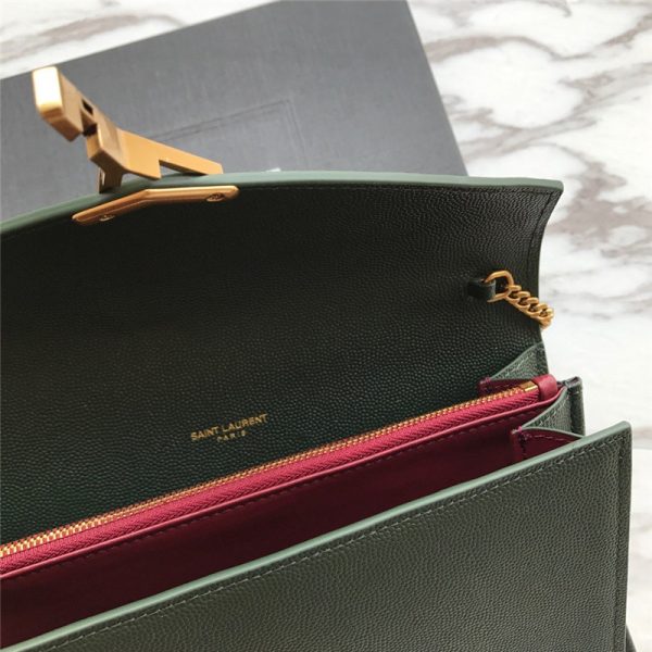 ysl envelope bag green - Image 6