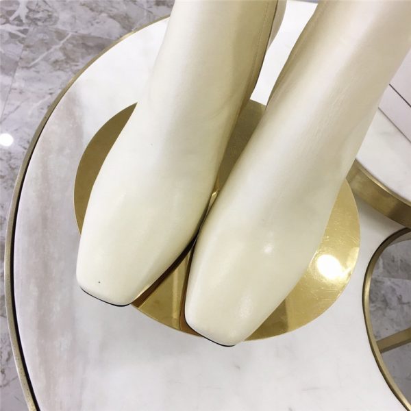 Jimmy Choo Minori 85 Ankle Boots in white - Image 3