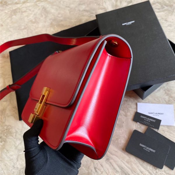 ysl carre bag red - Image 5