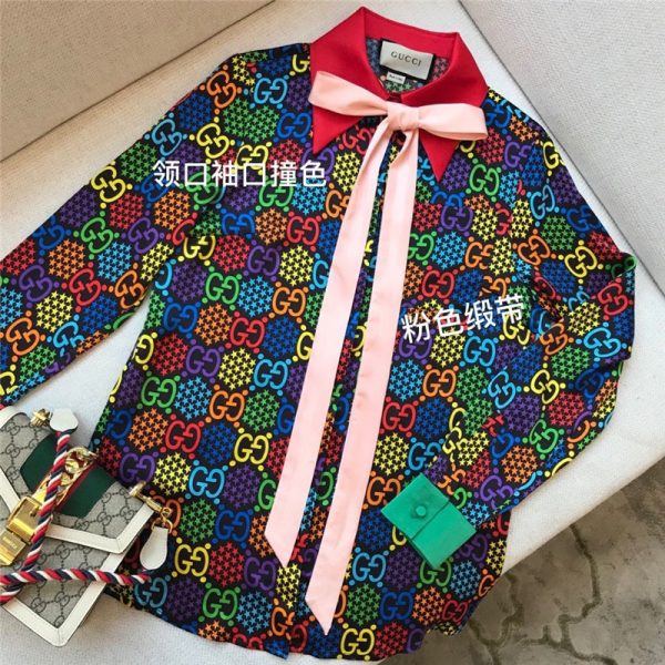 gucci silk shirt - Image 3