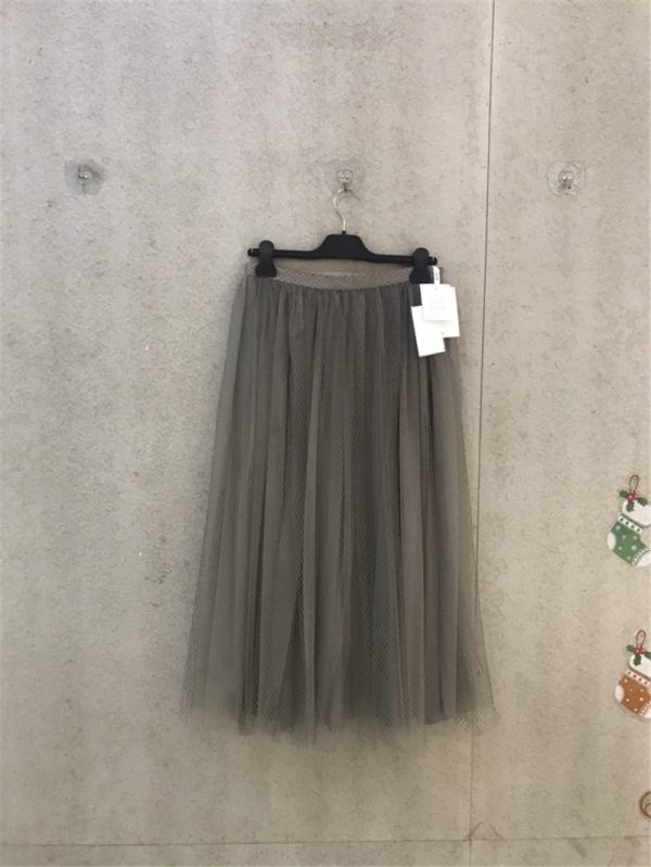 dior mesh skirt