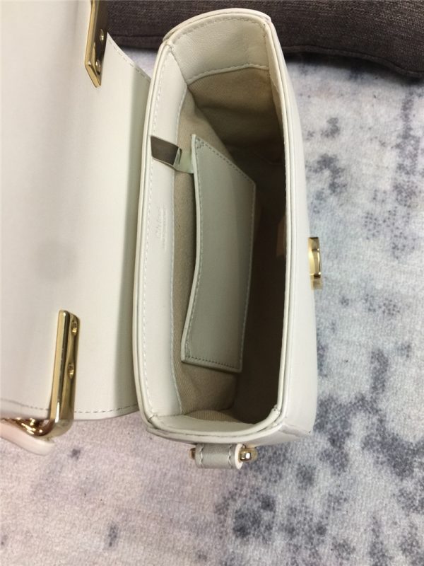 chloe c mini square bag white - Image 8