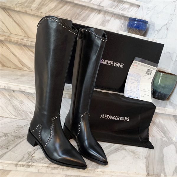 alexander wang long boots