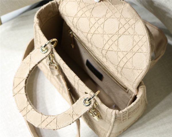 Lady Dior embroidery bag - Image 3
