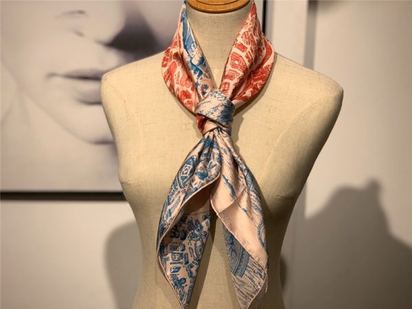 Hermes Horse City  scarf
