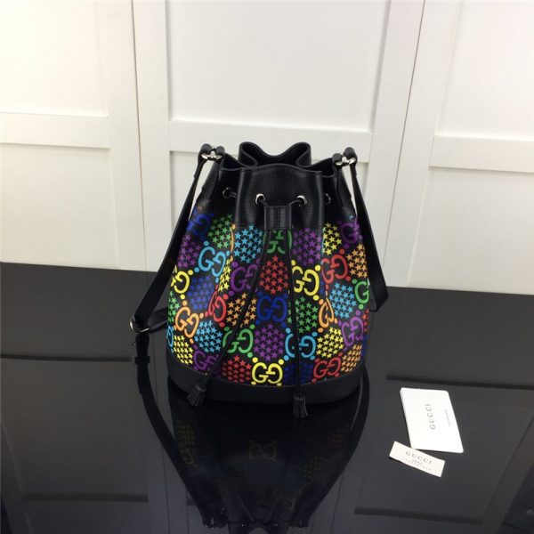 Gucci Gg Psychedelic Bucket Bag Ss2020