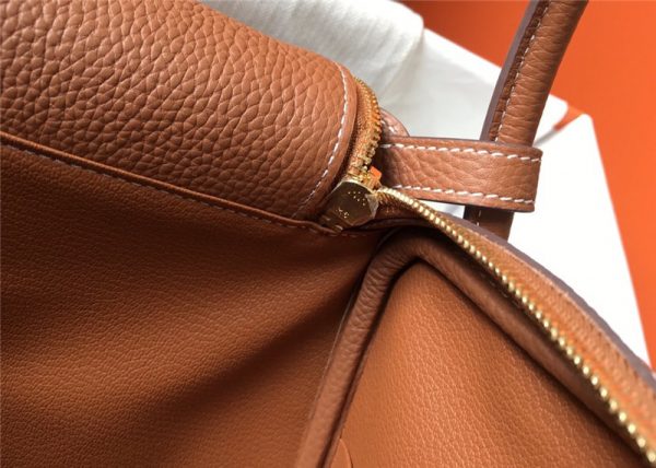 hermes Lindy 30 Bag Orange - Image 5