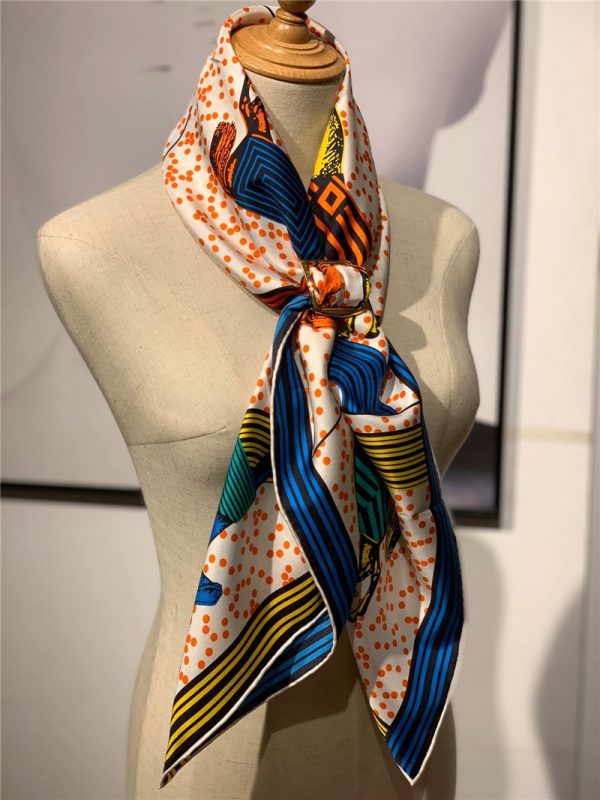hermes silk scarf women - Image 2