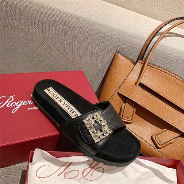 Roger vivier slippers black - Image 9