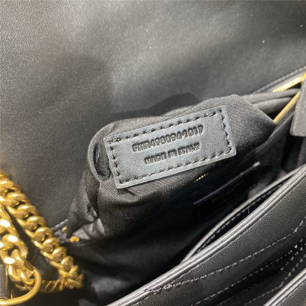 ysl niki leather shoulder bag silver - Image 6