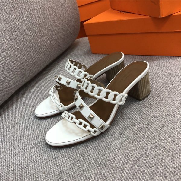 Hermes fake sandals replica sandals shoes