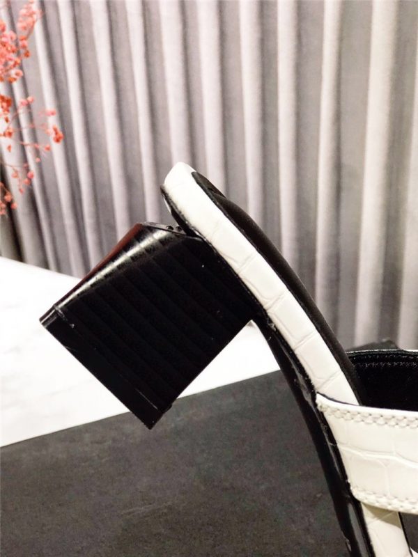 alexander wang sandals flat white - Image 5