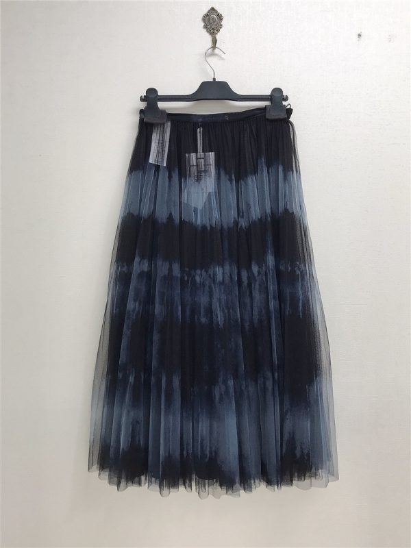 dior mesh skirt