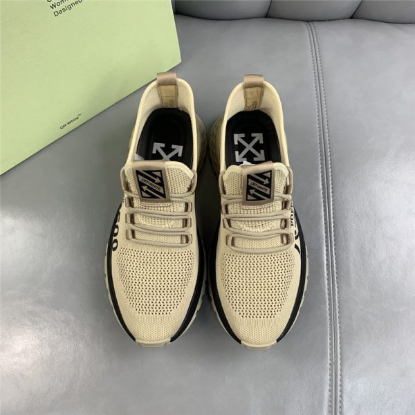 Off-White Leather Sneaker - Image 4