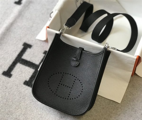 Hermes Evelyne 18 bag black