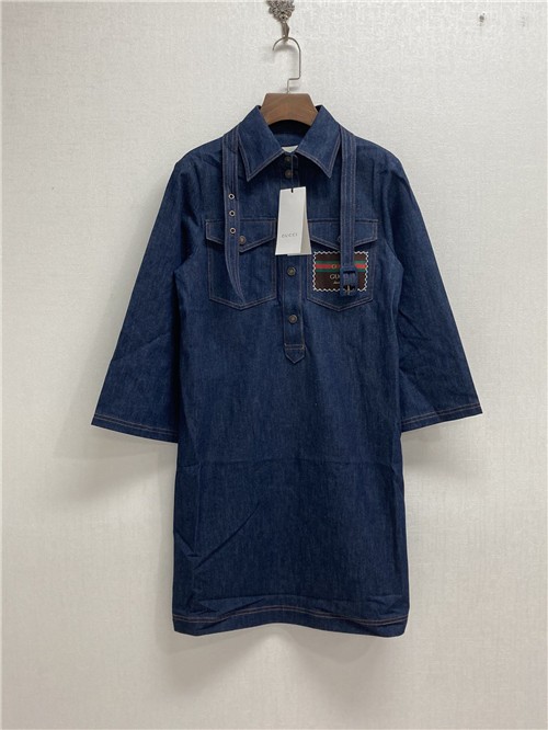 gucci denim dress replica clothing
