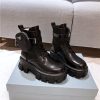 prada boots with pouch