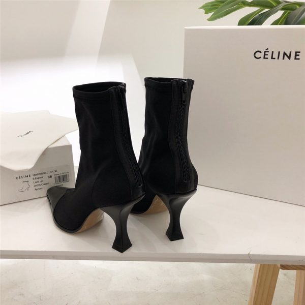 celine high heel booties - Image 5