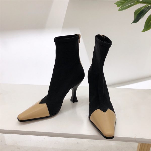 celine high heel booties - Image 3