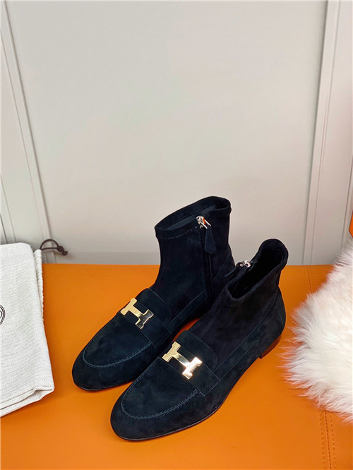 hermes H buckle boots replica shoes