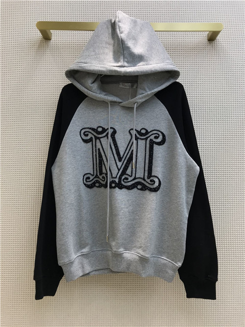 max mara hooded sweatshirt