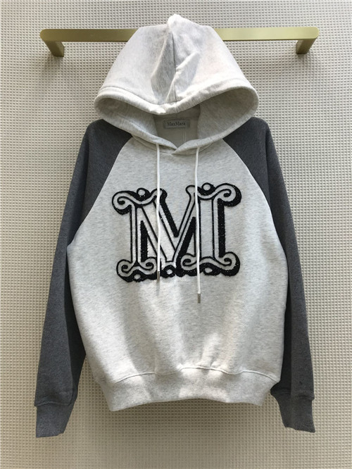 max mara hooded sweatshirt