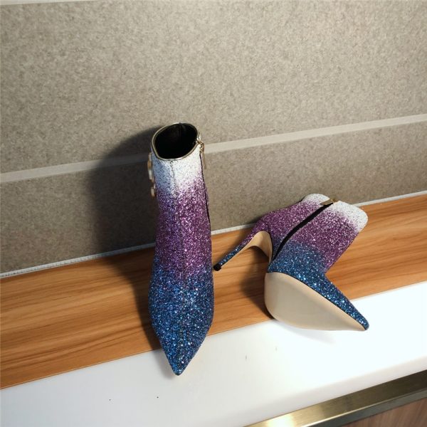 jimmy choo high heel ladies ankle boots - Image 4
