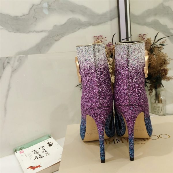 jimmy choo high heel ladies ankle boots - Image 5
