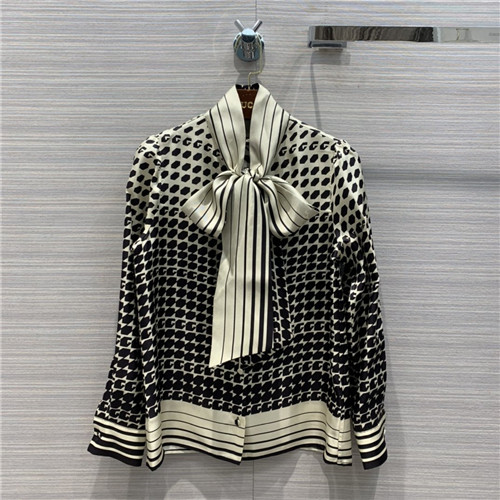 gucci silk shirt womens
