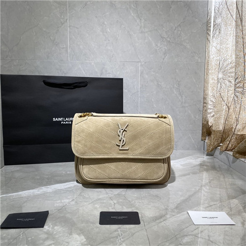 ysl niki nubuck leather bag