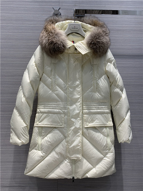 moncler down jacket white