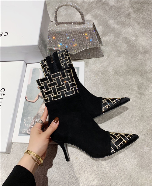 rene caovilla high heel boots