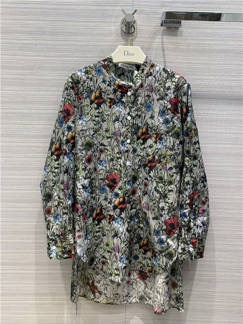 dior floral logo t shirt