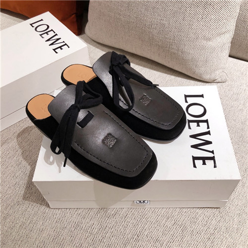loewe embroidered shoes