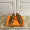 hermes block heel sandals