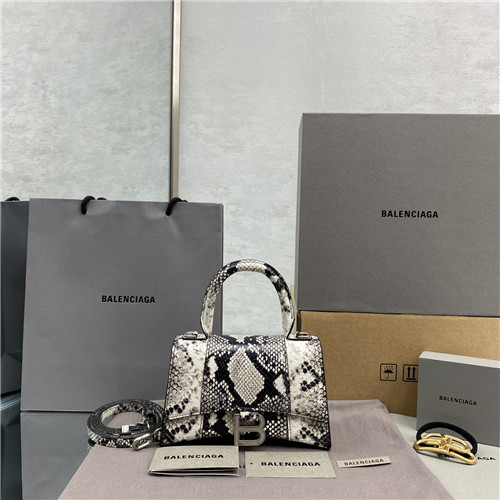 balenciaga hourglass bag snake