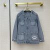 miu miu denim jacket womens