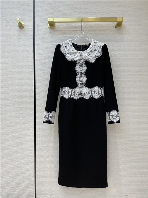 dolce & gabbana dg lace dress