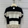 hermes wool short sleeve top