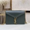 ysl cassandra leather chain bag